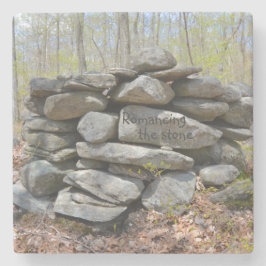 Porta-copo De Pedra Celebrando a Pedra Cerimonial