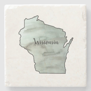 Porta-copo De Pedra Cerâmica de Pintura em Wisconsin