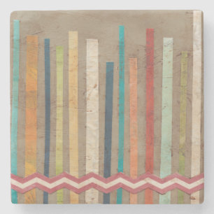 Porta-copo De Pedra Cercas de papel II para cima