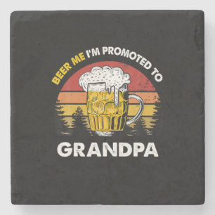 Porta-copo De Pedra Cerveja Para Mim Estou Promovido Ao Aniversário Do
