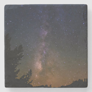 Porta-copo De Pedra Céu noturno da Via Láctea, Califórnia