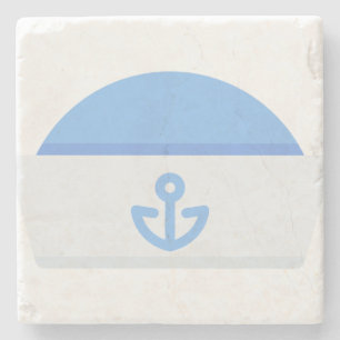 Porta-copo De Pedra chapéu marinheiro