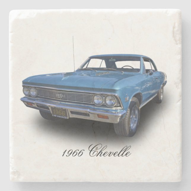 PORTA-COPO DE PEDRA CHEVROLET 1966 CHEVELLE SS (Frente)