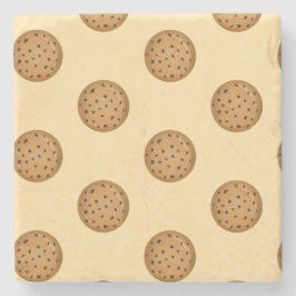 Porta-copo De Pedra Chocolate Chip Cookie 