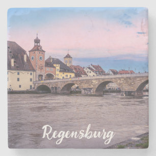 Porta-copo De Pedra Cidade histórica de Regensburg, Alemanha