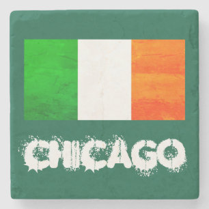 Porta-copo De Pedra Cidade Ventosa Chicago Herança Irlandesa
