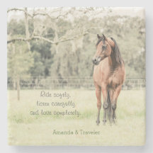 Citação de Cavalo Árabe Inspiracional Personalizad