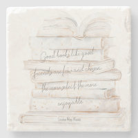 Citação de Livros e Amizade de Cor de Água Branca 