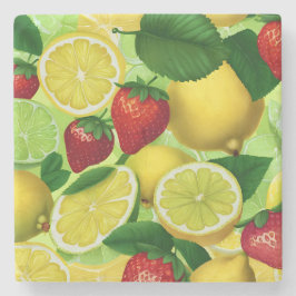 Porta-copo De Pedra    Citrus Berry Fresh Conjugado