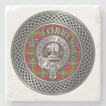 Clan Forrester | Foster Crest & Tartan Knot