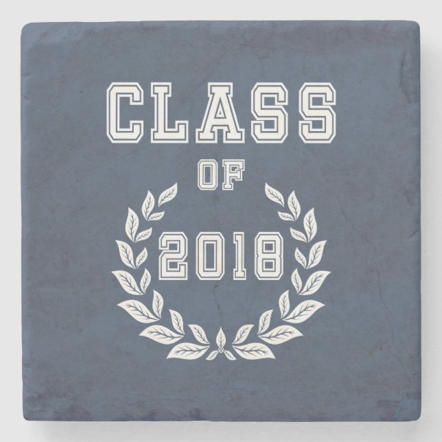Porta-copo De Pedra Classe de 2018 (Frente)