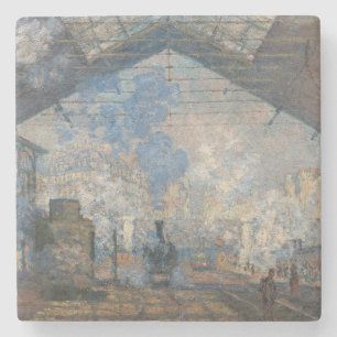Porta-copo De Pedra Claude Monet - A Estação Saint-Lazare