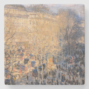 Porta-copo De Pedra Claude Monet - Boulevard des Capucines em Paris