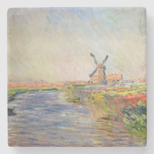 Porta-copo De Pedra Claude Monet - Campo das Tulipas na Holanda