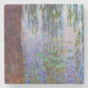 Porta-copo De Pedra Claude Monet - Lírios Hídricos