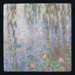 Porta-copo De Pedra Claude Monet - Lírios Hídricos<br><div class="desc">Lírios/Ninfas por Claude Monet em 1916-1919</div>