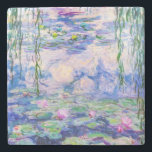 Porta-copo De Pedra Claude Monet - Lírios/Ninfas 1919<br><div class="desc">Lírios/Ninfas (W.1852) - Claude Monet,  Petróleo na Canvas,  1916-1919</div>