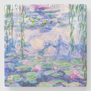 Porta-copo De Pedra Claude Monet - Lírios/Ninfas 1919