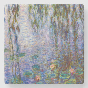 Porta-copo De Pedra Claude Monet - Nenúfares