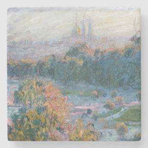 Porta-copo De Pedra Claude Monet - Vista das Tulherias, Estudo