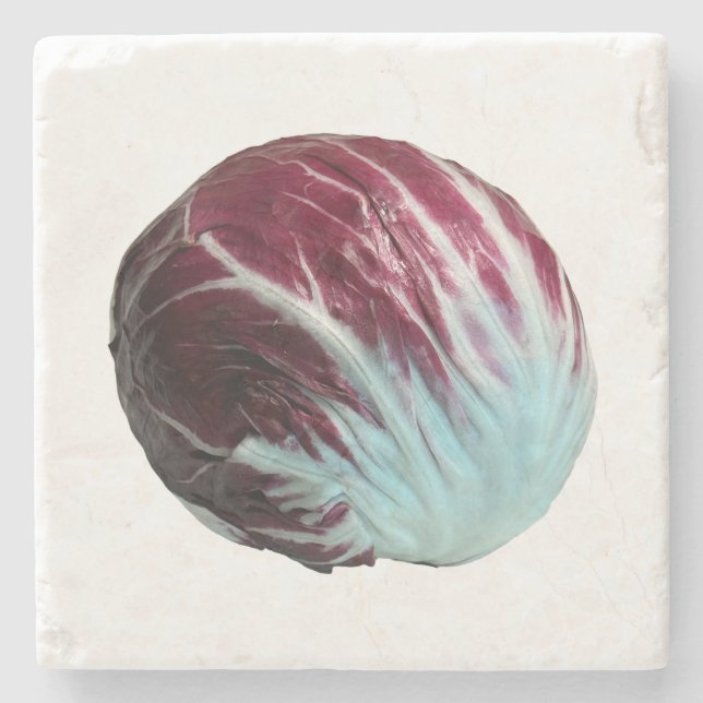 Porta-copo De Pedra Coaster de Pedra Radicchio (Frente)