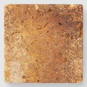 Porta-copo De Pedra Cobre Vermelho De Grunge Vermelho E Rústico