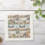 Porta-copo De Pedra Colagem de Fotos Personalizada<br><div class="desc">Crie sua própria Porta copos personalizada de pedra de pedra de colagem de fotos</div>