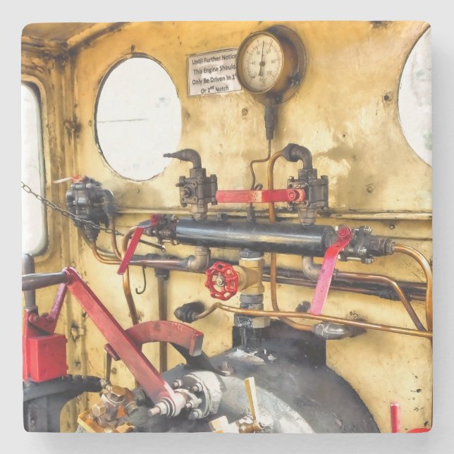 PORTA-COPO DE PEDRA COMBOIOS DE VAPOR (Frente)