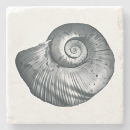 Porta-copo De Pedra Concha de caracol