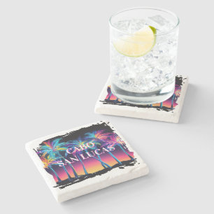 Porta-copo De Pedra Conjunto de Portas copos do Cabo Stone