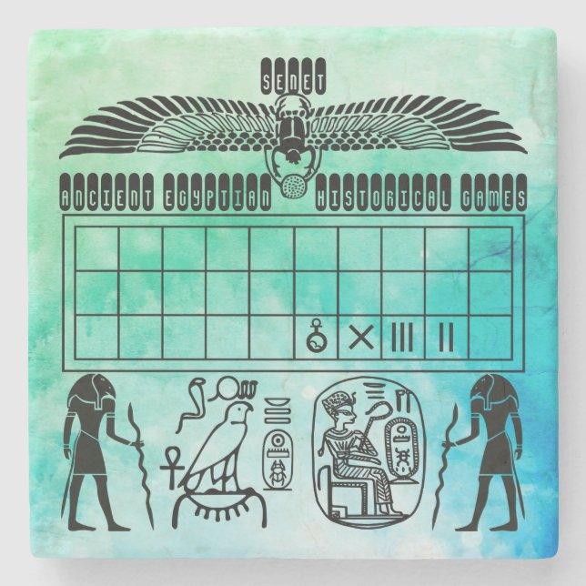 Porta-copo De Pedra Conselho antigo do Senado egípcio (Frente)