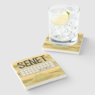 Porta-copo De Pedra Conselho antigo do Senado egípcio