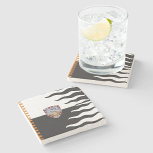 Porta-copo De Pedra Contrada della Lupa (Ela-Wolf) Palio di Siena