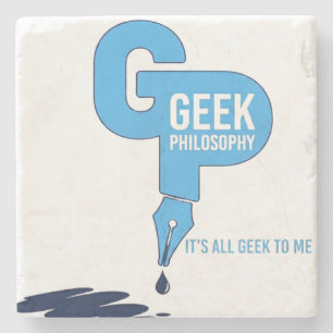Porta-copo De Pedra Copo de Filosofia Geek