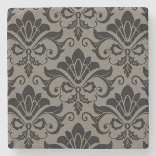 Porta-copo De Pedra Cor damasco 2