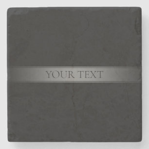 Porta-copo De Pedra Cor Editável de Faixa de Gradiente Elegante Simple