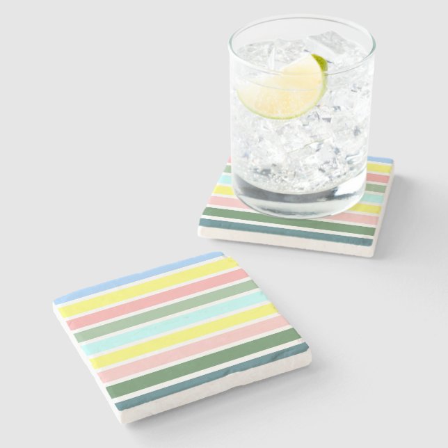 Porta-copo De Pedra Cores das Bermudas (Lateral)