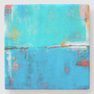 Porta-copo De Pedra Correspondência Blues 5