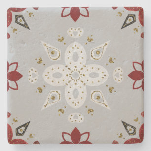Porta-copo De Pedra Crie Seu Próprio Floco de Neve de Yule no Estilo N