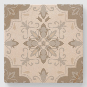 Porta-copo De Pedra Crie Seu Próprio Inverno Floral Mediterrâneo de Yu