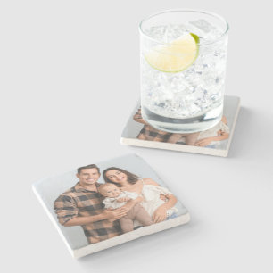 Porta-copo De Pedra Crie Sua Própria Foto Imagem Personalizada DIY