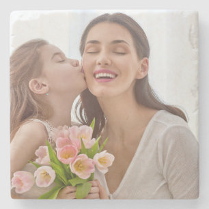 Porta-copo De Pedra Crie Sua Própria Foto Personalizada Mães e Eu