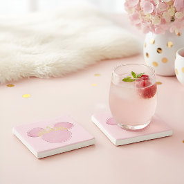 Porta-copo De Pedra Crown Stone Coaster