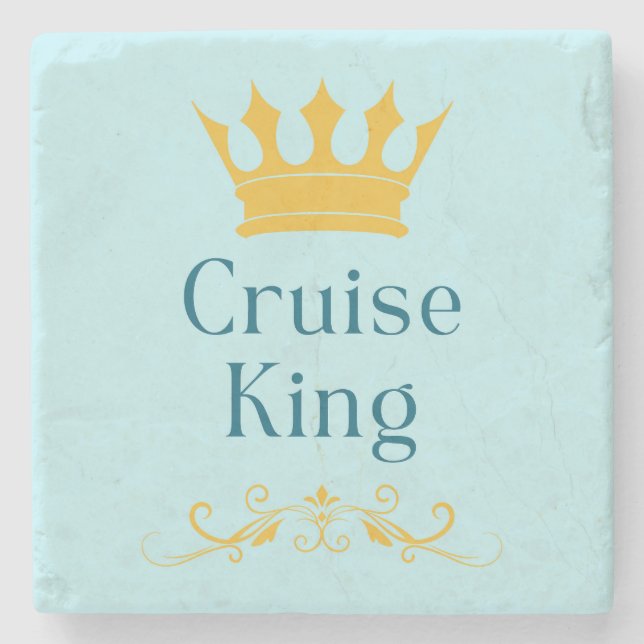 Porta-copo De Pedra Cruise King (Frente)
