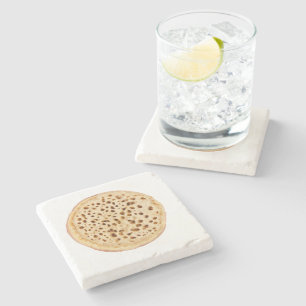 Porta-copo De Pedra Crumpet em branco