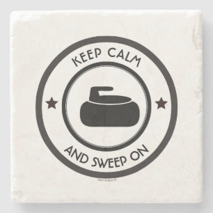 Porta-copo De Pedra Curva