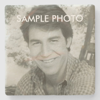 Porta-copo De Pedra Custom Photo Stone Coaster – Personalized
