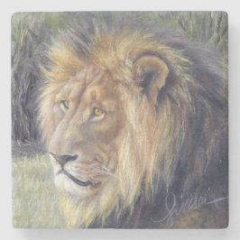 Porta-copo De Pedra Da "porta copos de pedra do leão sua majestade"