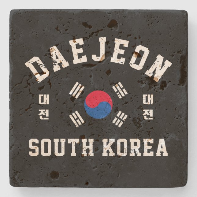 Porta-copo De Pedra Daejeon Coreia do Sul  (Frente)
