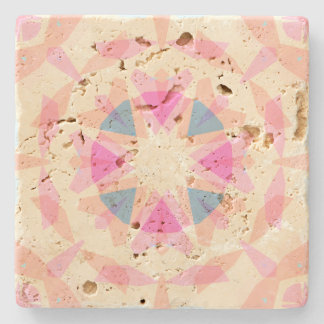 Porta-copo De Pedra Decoração Eclética de Pastel Magic Star Azul Cor-d
